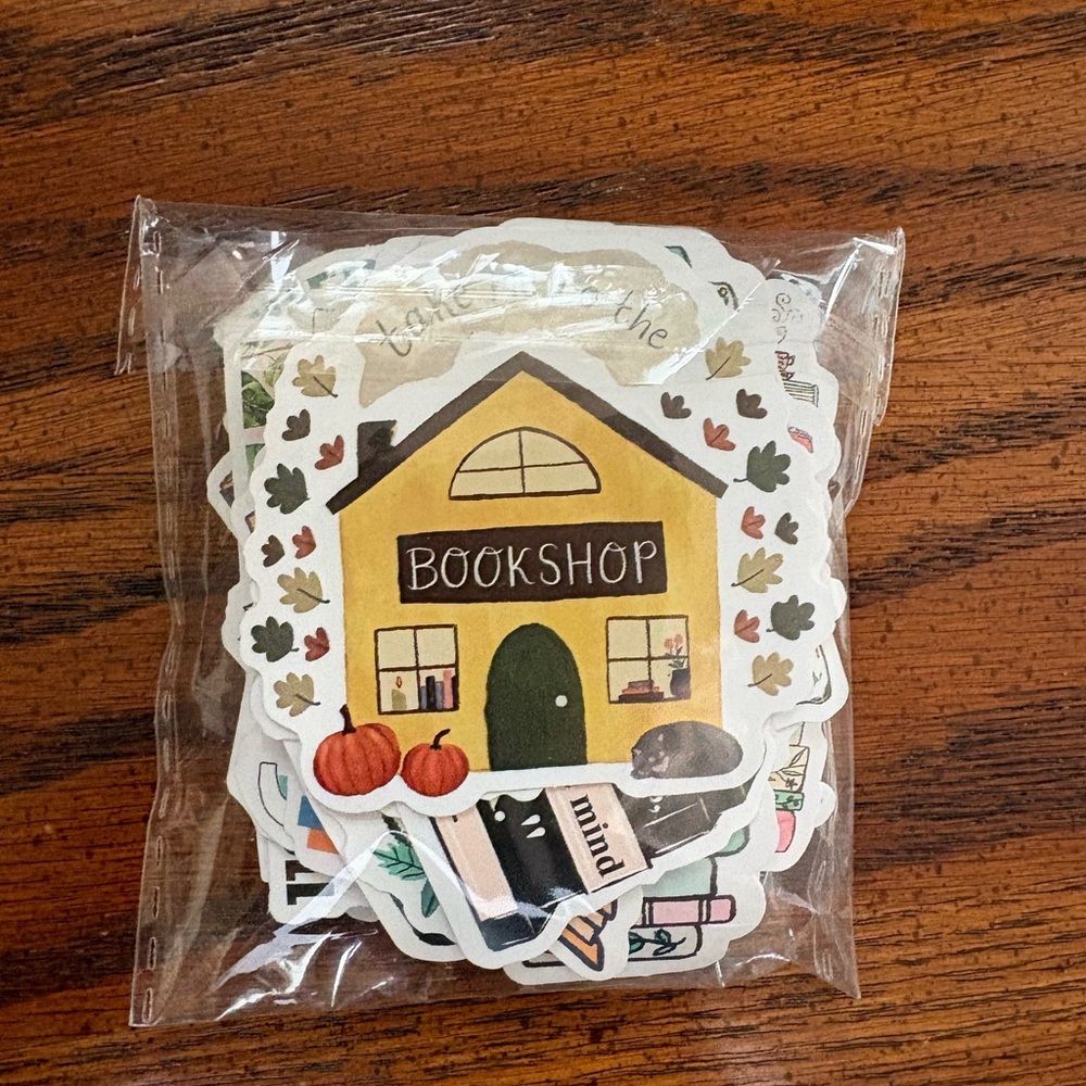 Books Sticker Pack-25+pc